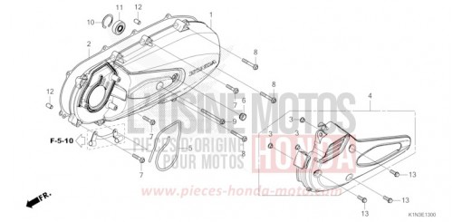 LEFT SIDE COVER FSH125R de 2024